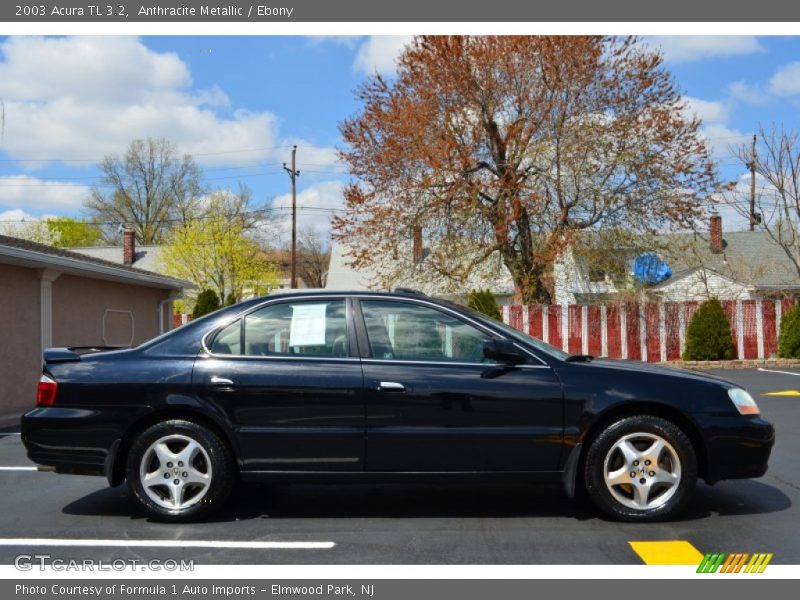 Anthracite Metallic / Ebony 2003 Acura TL 3.2