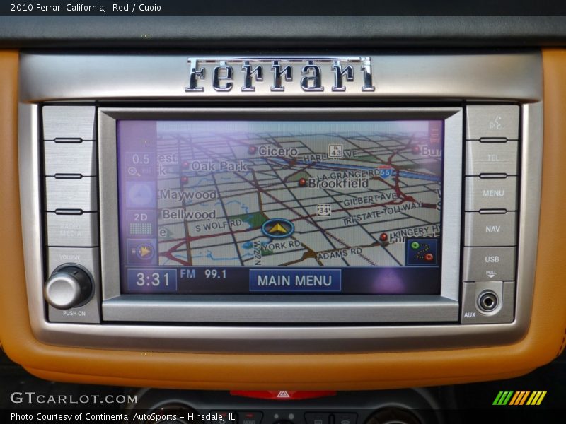 Navigation of 2010 California 