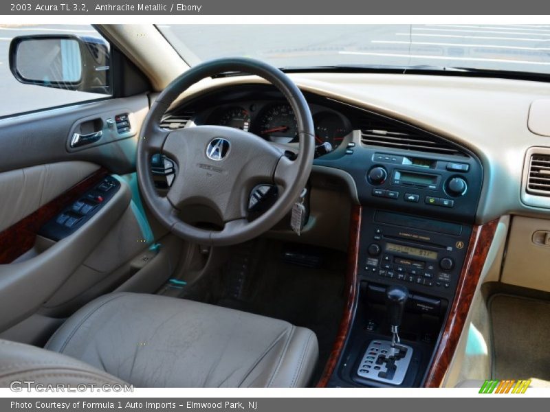 Anthracite Metallic / Ebony 2003 Acura TL 3.2