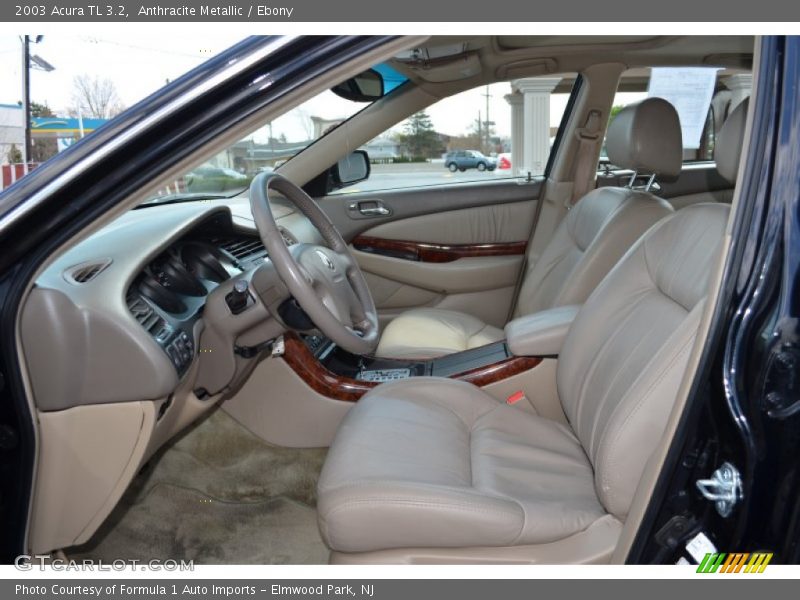 Anthracite Metallic / Ebony 2003 Acura TL 3.2