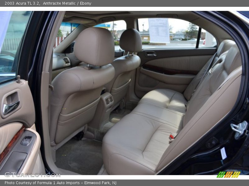 Anthracite Metallic / Ebony 2003 Acura TL 3.2