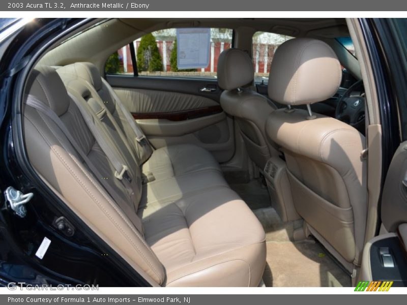 Anthracite Metallic / Ebony 2003 Acura TL 3.2