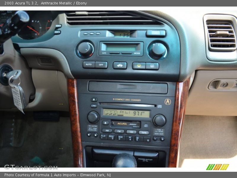 Anthracite Metallic / Ebony 2003 Acura TL 3.2