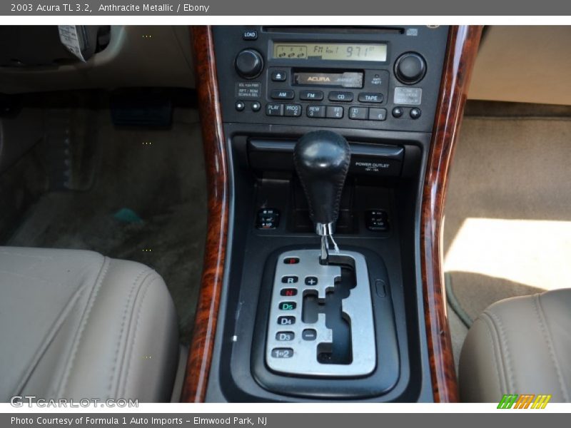 Anthracite Metallic / Ebony 2003 Acura TL 3.2