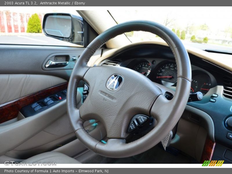 Anthracite Metallic / Ebony 2003 Acura TL 3.2