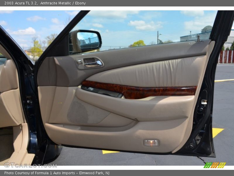 Anthracite Metallic / Ebony 2003 Acura TL 3.2