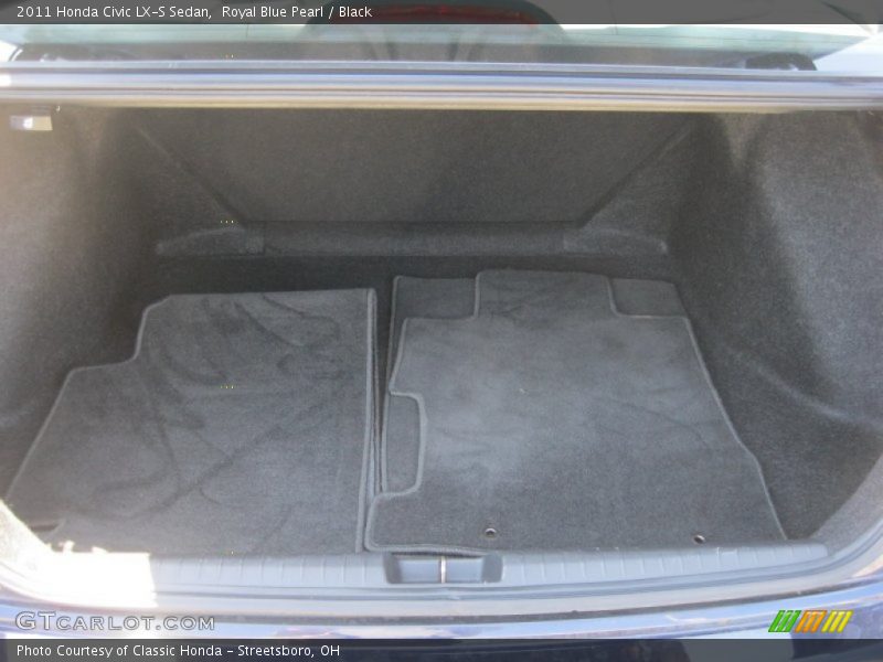 Royal Blue Pearl / Black 2011 Honda Civic LX-S Sedan