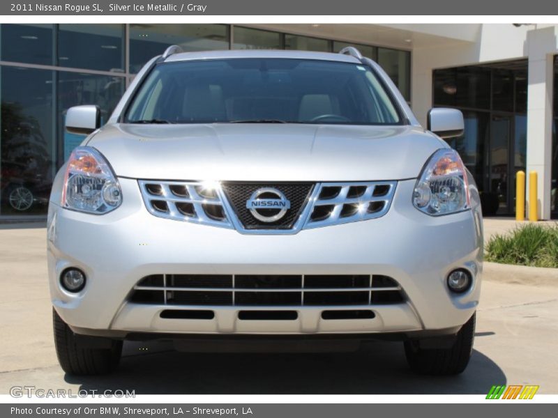 Silver Ice Metallic / Gray 2011 Nissan Rogue SL