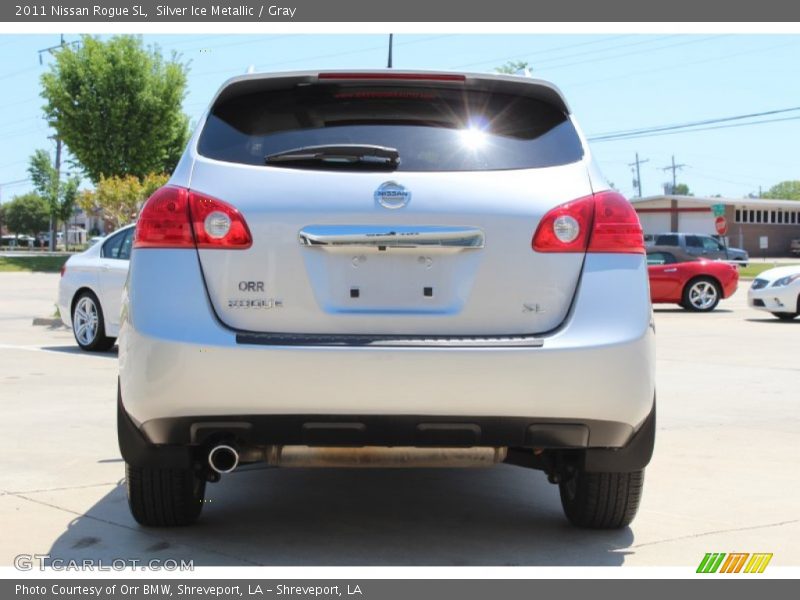 Silver Ice Metallic / Gray 2011 Nissan Rogue SL