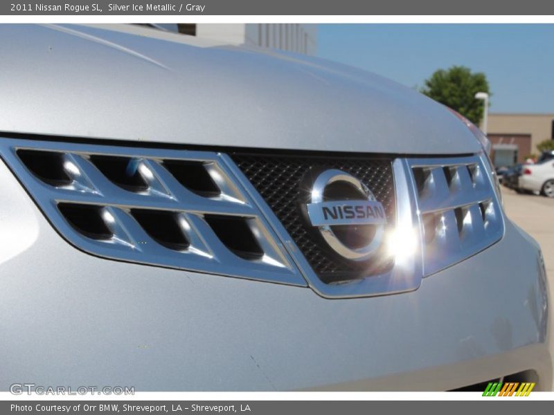 Silver Ice Metallic / Gray 2011 Nissan Rogue SL