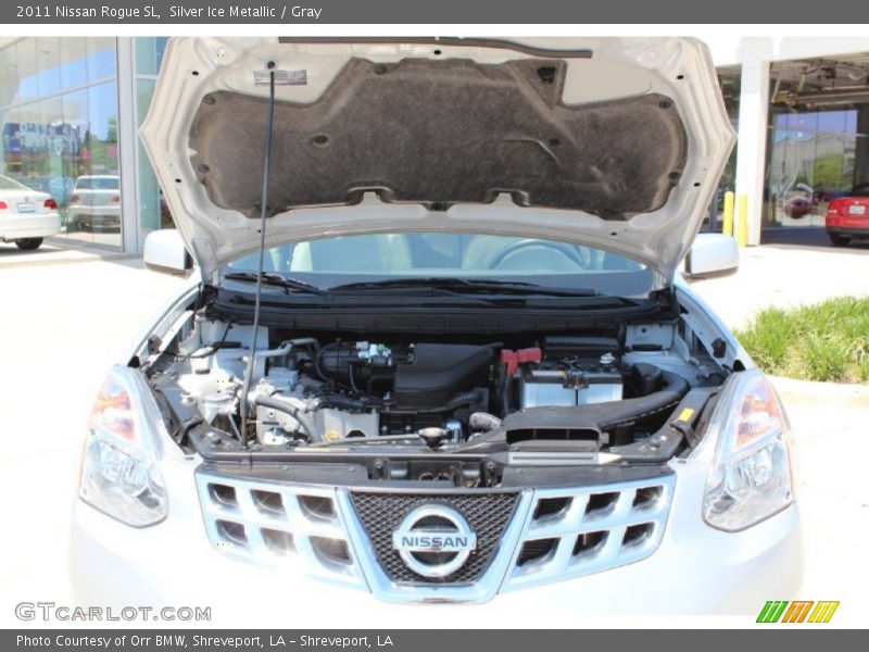 Silver Ice Metallic / Gray 2011 Nissan Rogue SL