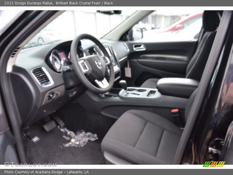 2013 Durango Rallye Black Interior