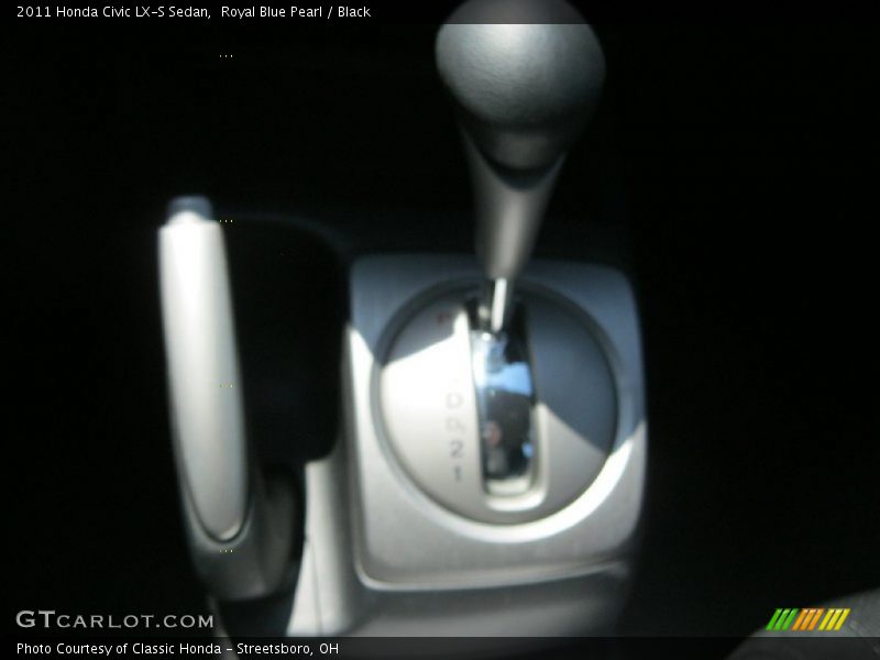 Royal Blue Pearl / Black 2011 Honda Civic LX-S Sedan