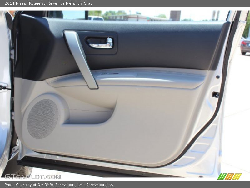 Silver Ice Metallic / Gray 2011 Nissan Rogue SL