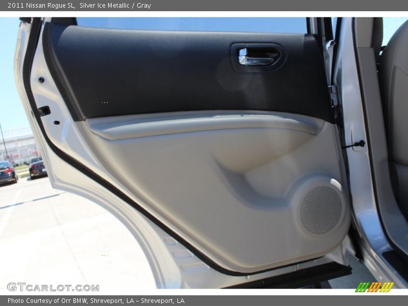 Silver Ice Metallic / Gray 2011 Nissan Rogue SL
