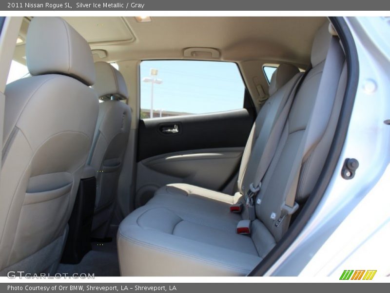 Silver Ice Metallic / Gray 2011 Nissan Rogue SL