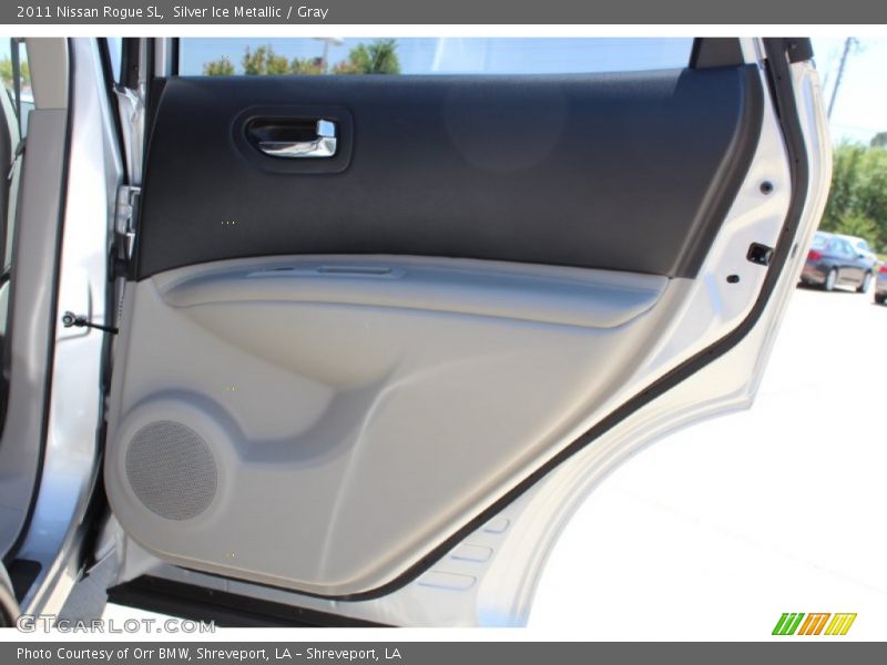 Silver Ice Metallic / Gray 2011 Nissan Rogue SL