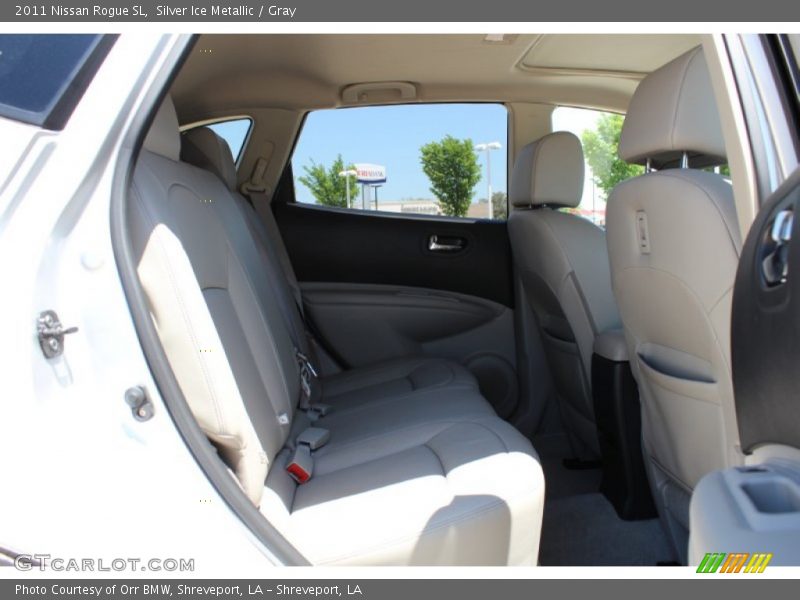 Silver Ice Metallic / Gray 2011 Nissan Rogue SL