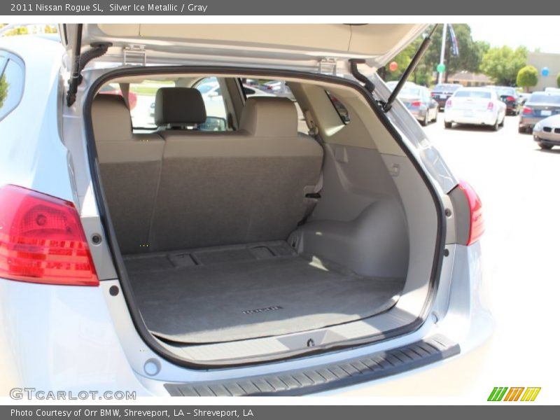 Silver Ice Metallic / Gray 2011 Nissan Rogue SL
