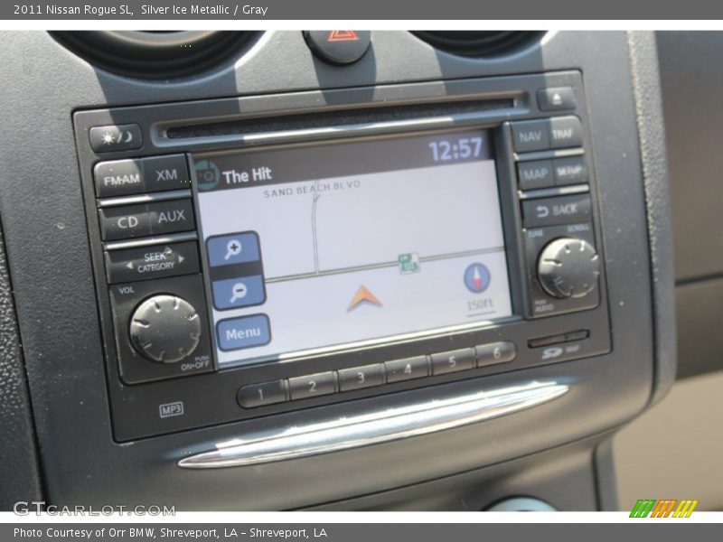 Silver Ice Metallic / Gray 2011 Nissan Rogue SL