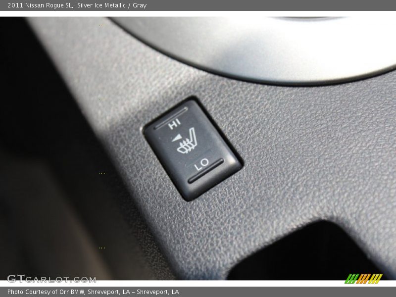 Silver Ice Metallic / Gray 2011 Nissan Rogue SL