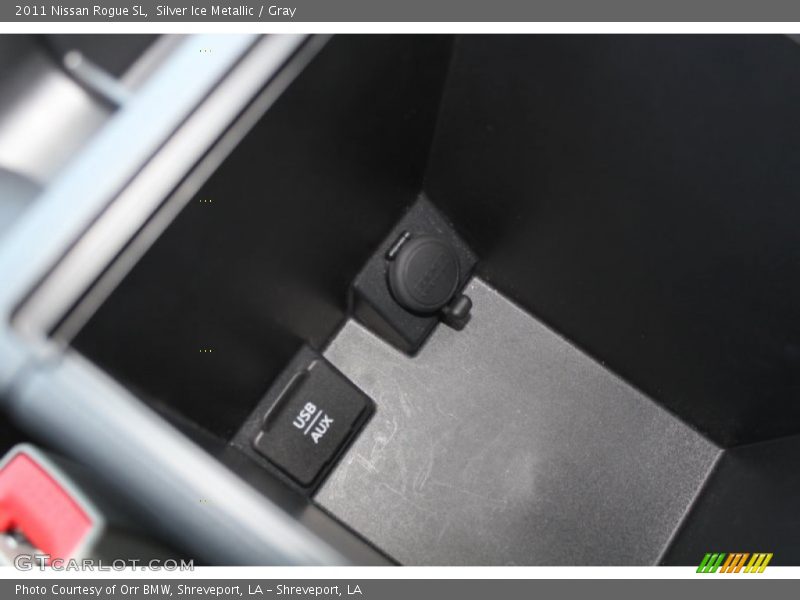 Silver Ice Metallic / Gray 2011 Nissan Rogue SL