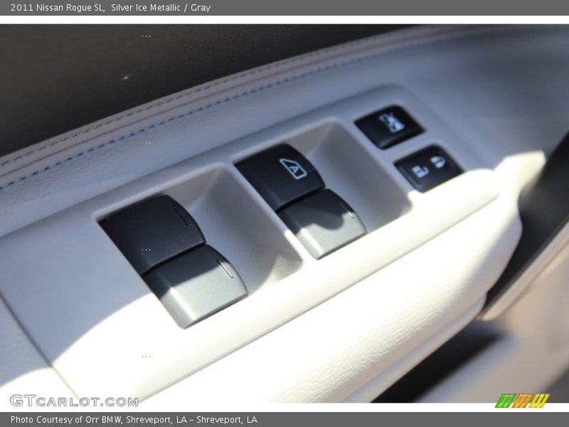 Silver Ice Metallic / Gray 2011 Nissan Rogue SL