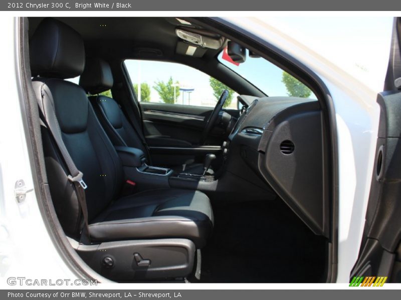 Bright White / Black 2012 Chrysler 300 C