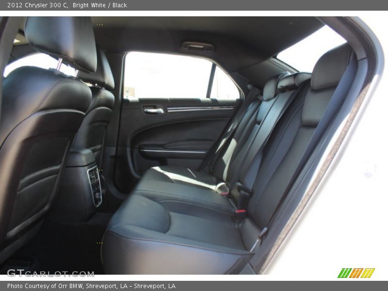 Bright White / Black 2012 Chrysler 300 C