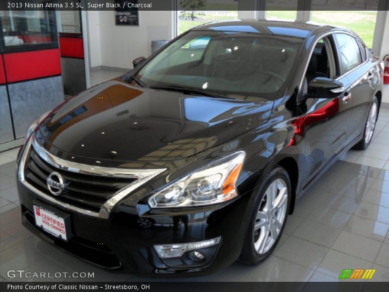 Super Black / Charcoal 2013 Nissan Altima 3.5 SL