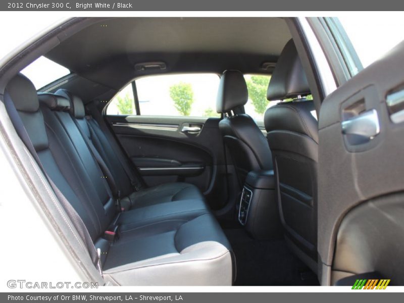 Bright White / Black 2012 Chrysler 300 C