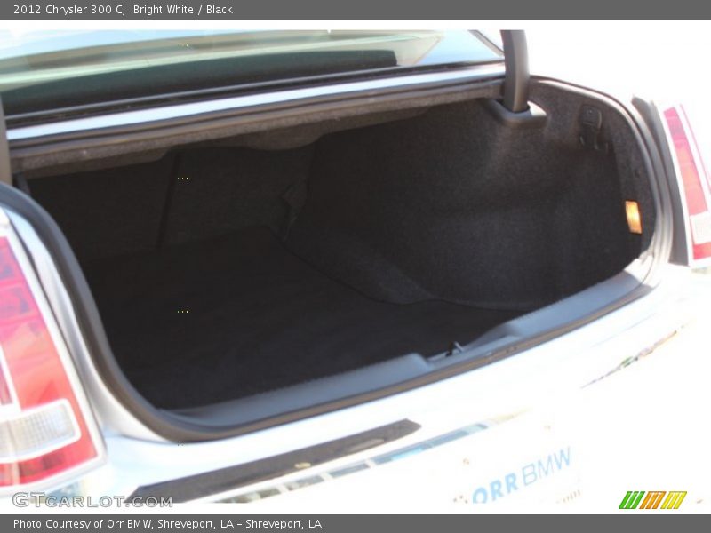 Bright White / Black 2012 Chrysler 300 C