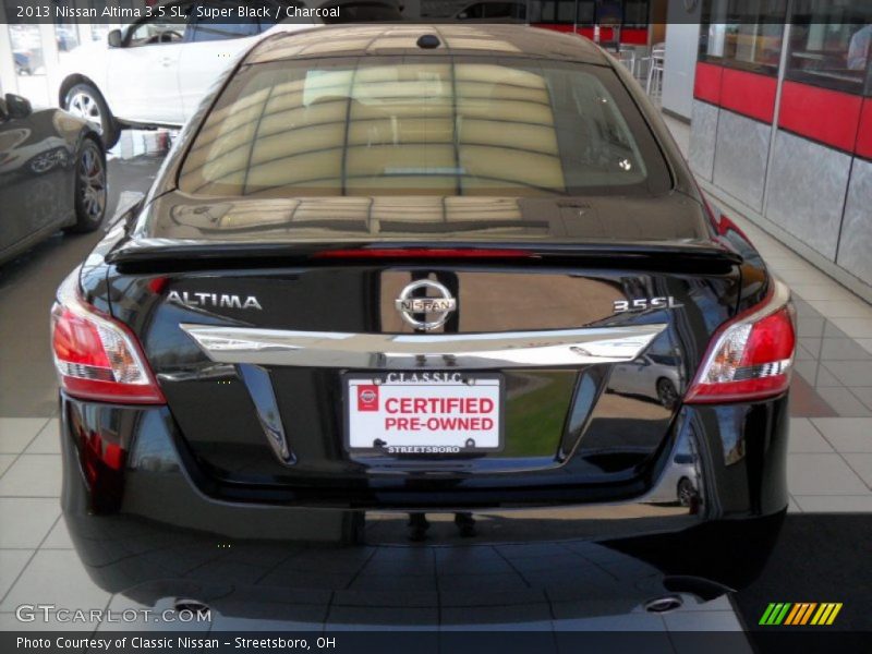 Super Black / Charcoal 2013 Nissan Altima 3.5 SL