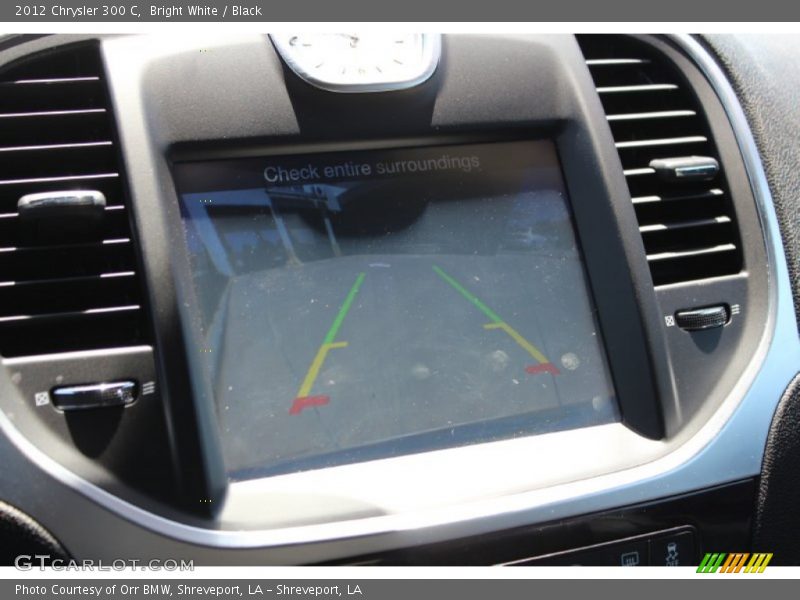 Bright White / Black 2012 Chrysler 300 C