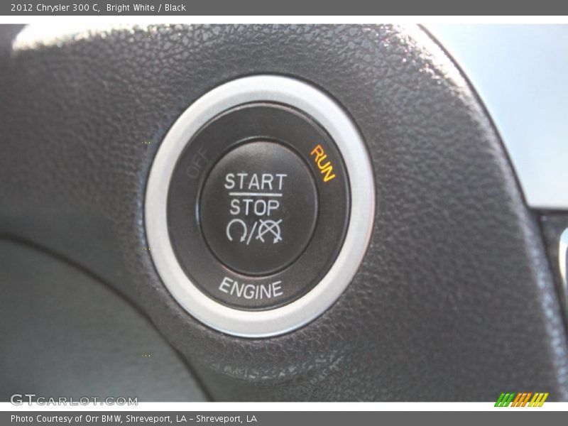 Bright White / Black 2012 Chrysler 300 C