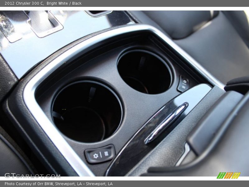 Bright White / Black 2012 Chrysler 300 C