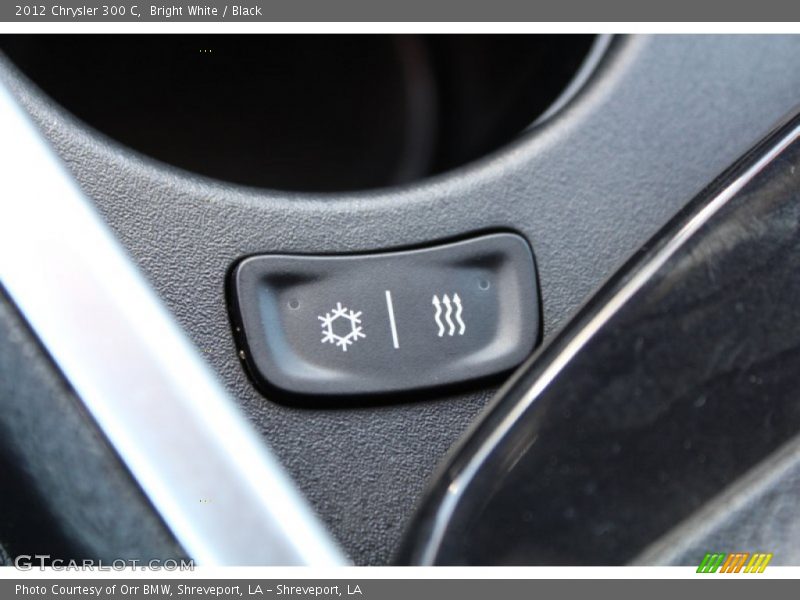 Bright White / Black 2012 Chrysler 300 C