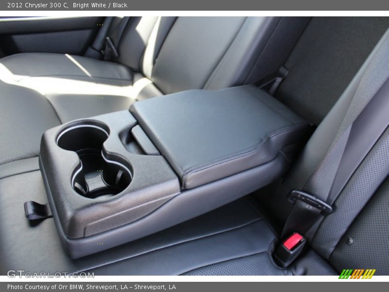 Bright White / Black 2012 Chrysler 300 C