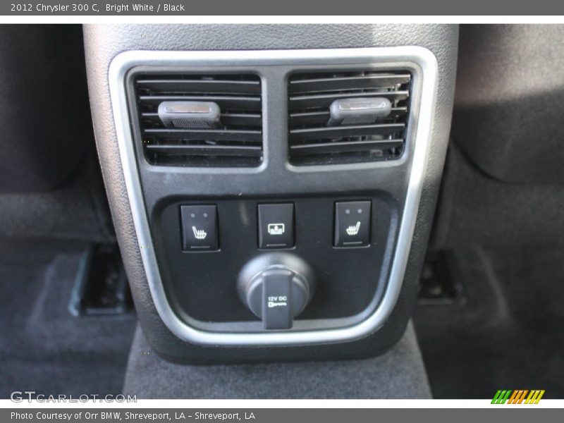 Bright White / Black 2012 Chrysler 300 C