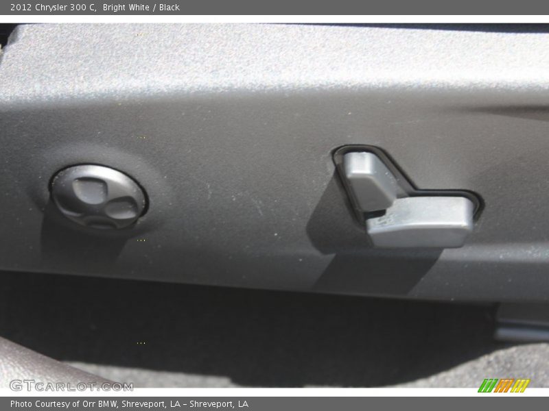 Bright White / Black 2012 Chrysler 300 C
