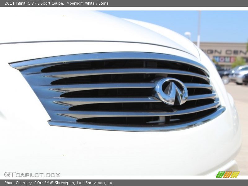 Moonlight White / Stone 2011 Infiniti G 37 S Sport Coupe