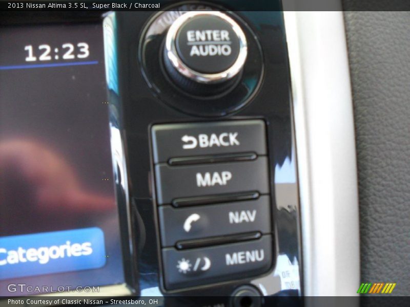Super Black / Charcoal 2013 Nissan Altima 3.5 SL