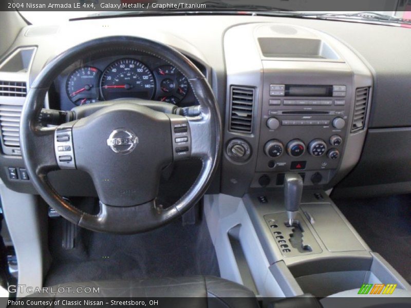 Galaxy Metallic / Graphite/Titanium 2004 Nissan Armada LE 4x4