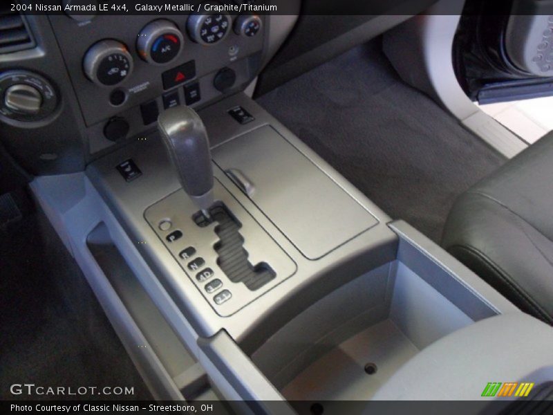 Galaxy Metallic / Graphite/Titanium 2004 Nissan Armada LE 4x4