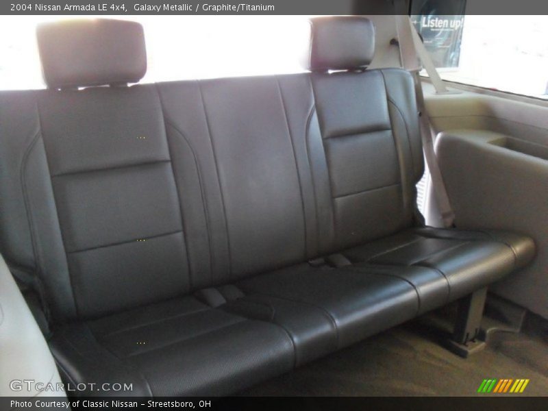 Galaxy Metallic / Graphite/Titanium 2004 Nissan Armada LE 4x4