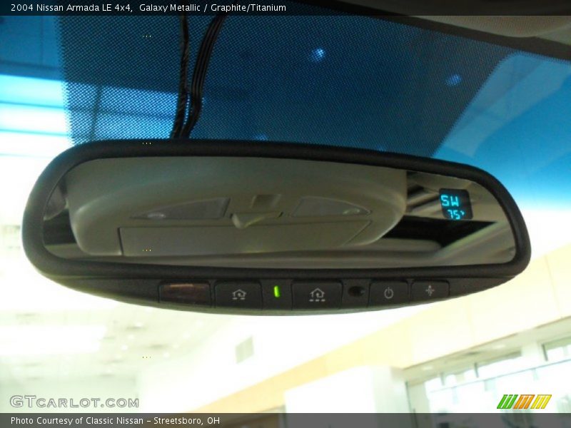 Galaxy Metallic / Graphite/Titanium 2004 Nissan Armada LE 4x4