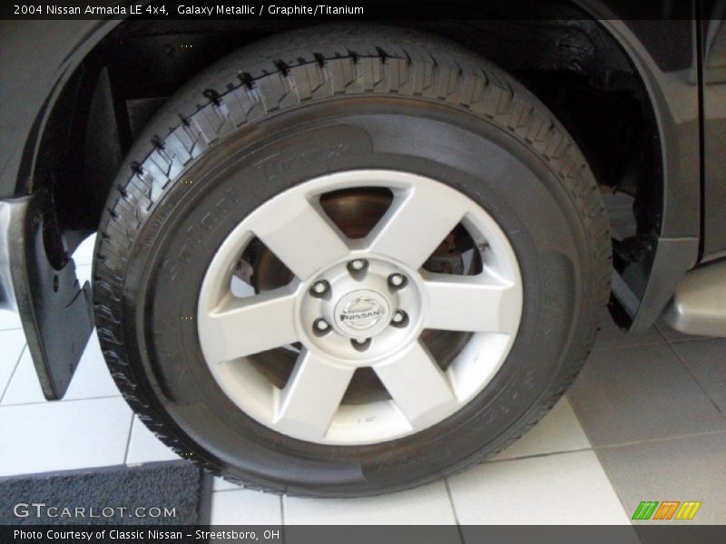 Galaxy Metallic / Graphite/Titanium 2004 Nissan Armada LE 4x4
