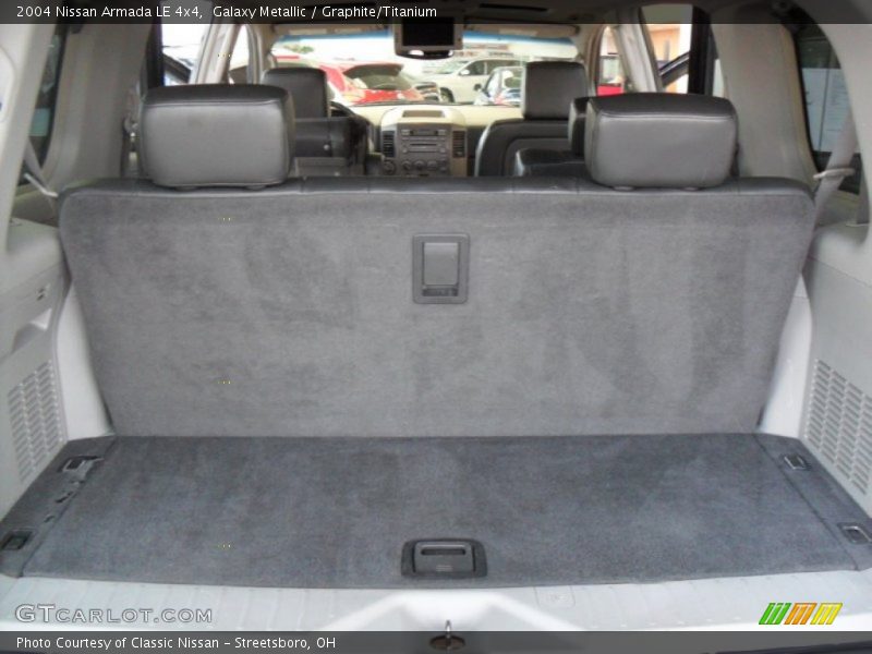 Galaxy Metallic / Graphite/Titanium 2004 Nissan Armada LE 4x4