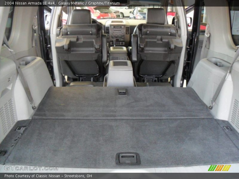 Galaxy Metallic / Graphite/Titanium 2004 Nissan Armada LE 4x4