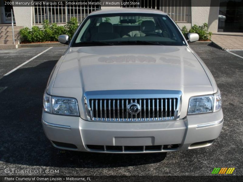 Smokestone Metallic / Medium Light Stone 2008 Mercury Grand Marquis GS